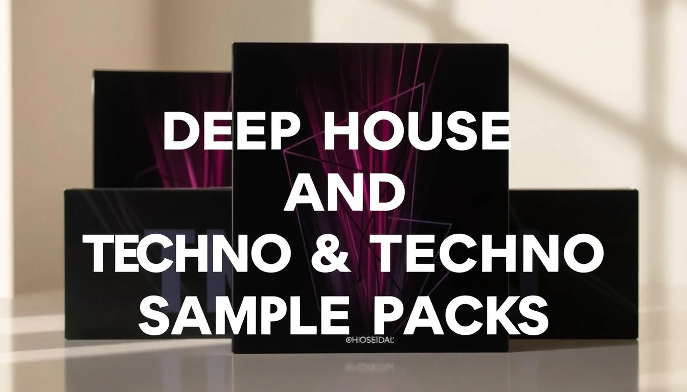 SoundShockAudio Deep House and Techno Sample Packs